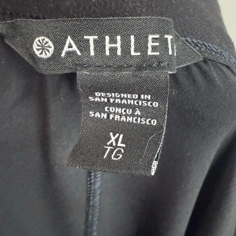 Athleta Women's Stratosphere High Rise Wide Leg Black Pants Size XL - Picture 8 of 13